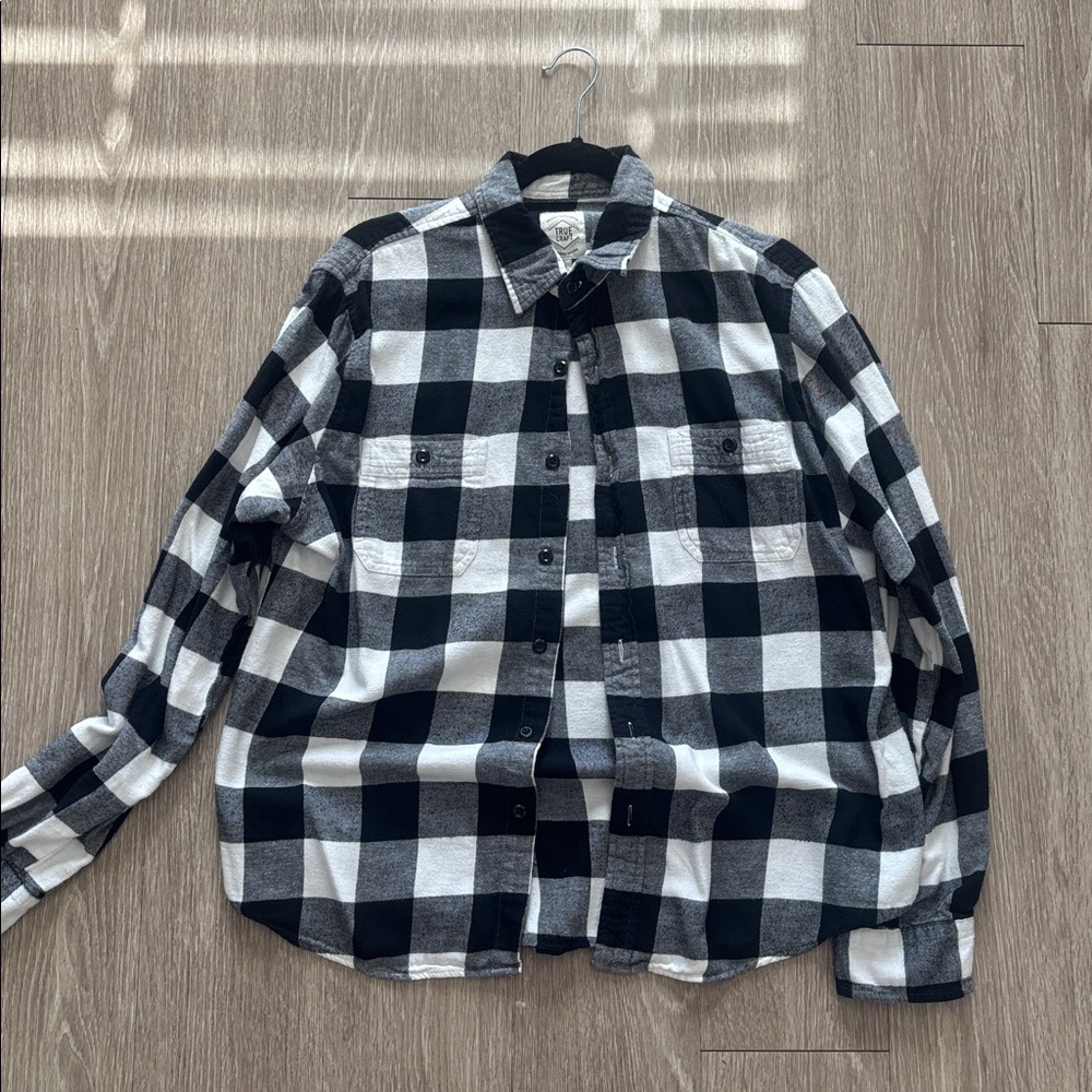 True Craft Monochrome Checkered Shirt